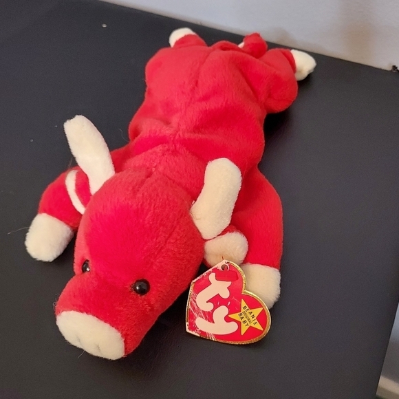 TY Original Beanie Baby Snort 1995 - Picture 2 of 5